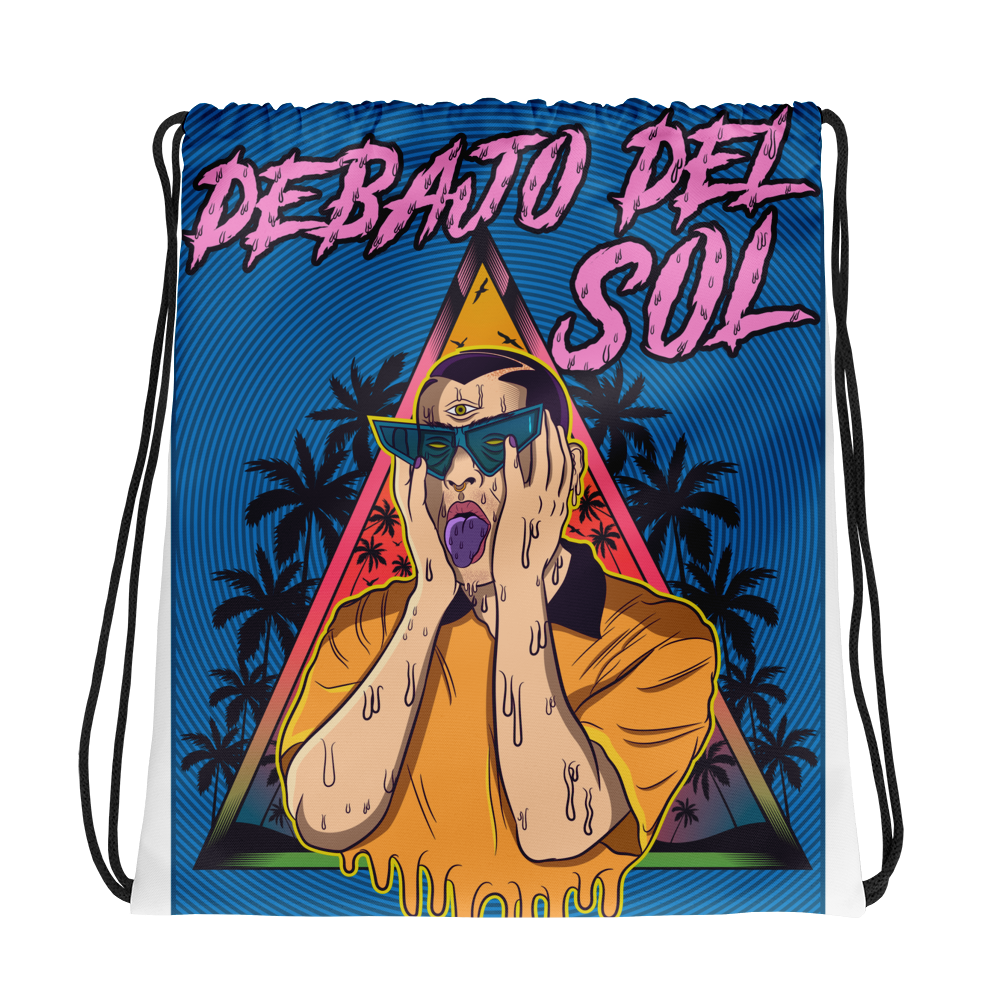 Bad Bunny Debajo del Sol Drawstring Bag